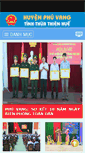 Mobile Screenshot of phuvang.thuathienhue.gov.vn